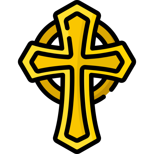 keltisches kreuz Special Lineal color icon