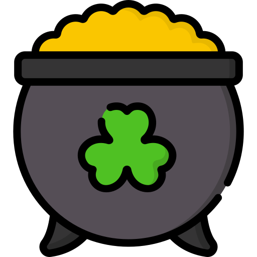 Gold pot Special Lineal color icon