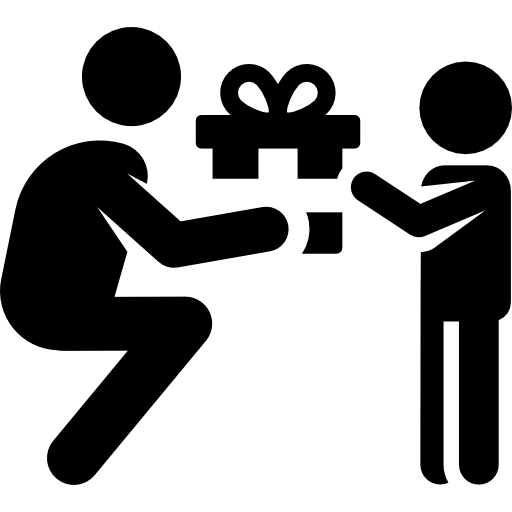 weihnachtsgeschenk Pictograms Fill icon