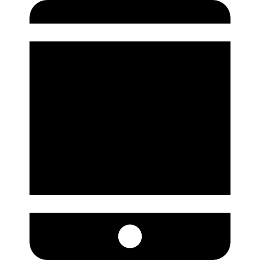 태블릿 Basic Straight Filled icon