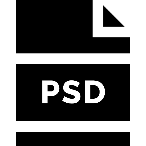 psd Basic Straight Filled icon
