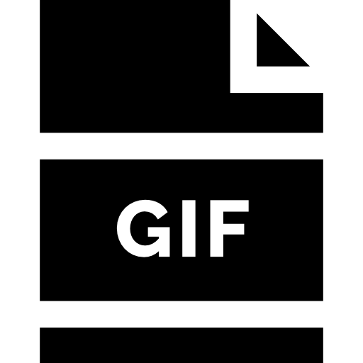gif Basic Straight Filled icona