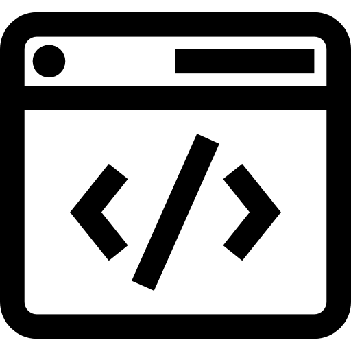 browser Basic Straight Lineal icon