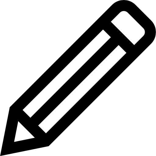 ołówek Basic Straight Lineal ikona