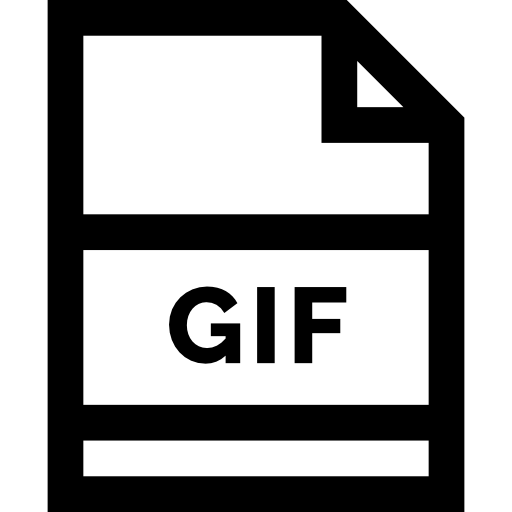 gif Basic Straight Lineal icon