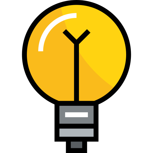 Light bulb Detailed Straight Lineal color icon