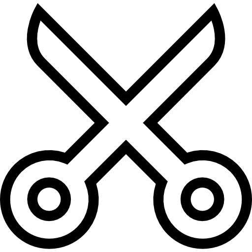 ハサミ Detailed Straight Lineal icon