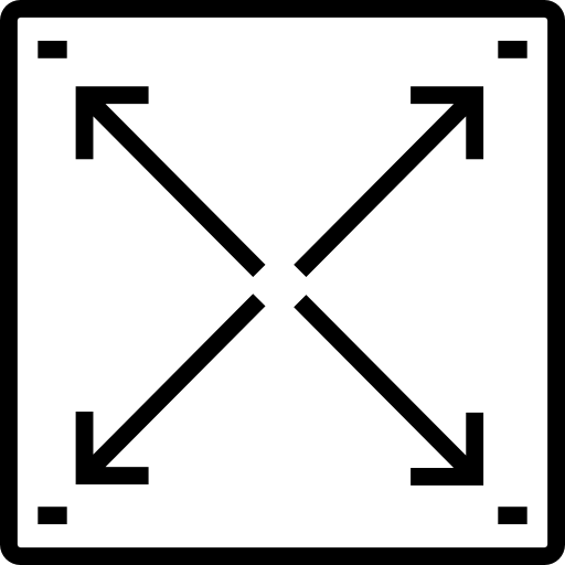 拡大 Detailed Straight Lineal icon