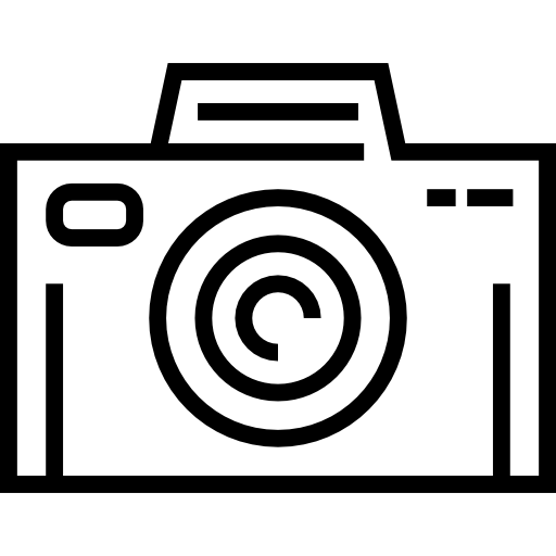 Photo camera Detailed Straight Lineal icon