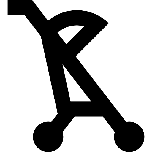 유모차 Basic Straight Lineal icon