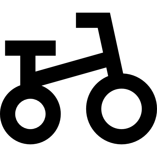 dreirad Basic Straight Lineal icon