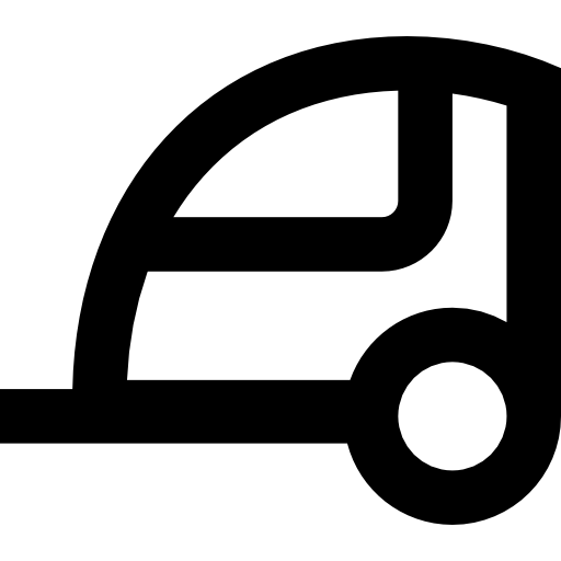 トレーラー Basic Straight Lineal icon