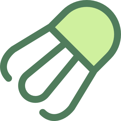 racket Monochrome Green icoon