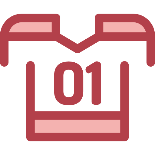 Uniform Monochrome Red icon