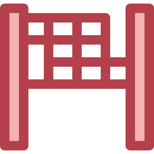 Волейбольная сетка Monochrome Red иконка