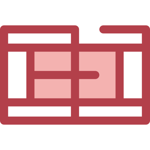 kort tenisowy Monochrome Red ikona