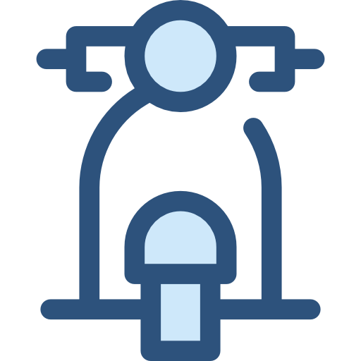 motorrad Monochrome Blue icon