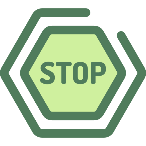 Дорожный знак Monochrome Green иконка