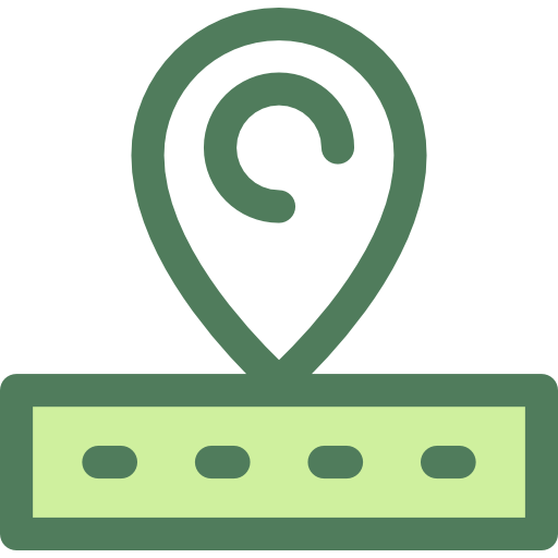 Pointer Monochrome Green icon