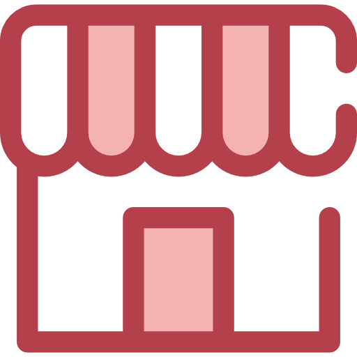 tienda Monochrome Red icono