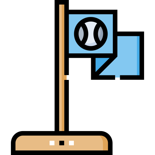 Flag Detailed Straight Lineal color icon