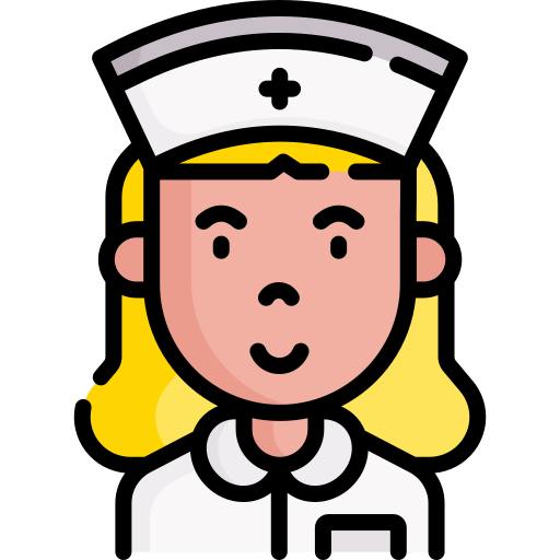 krankenschwester Special Lineal color icon