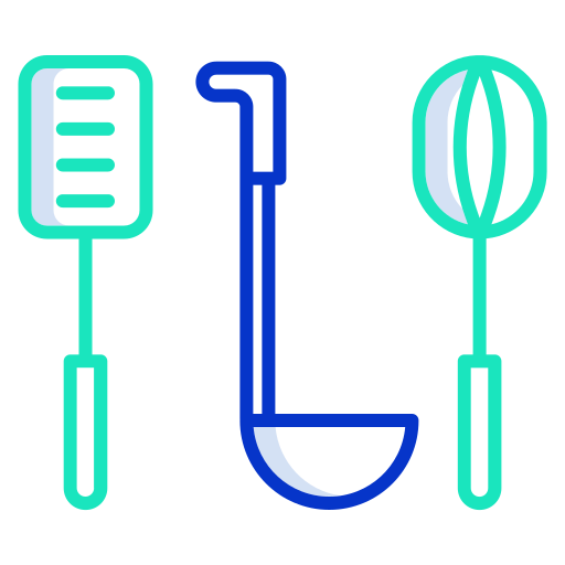 utensilios de cocina Icongeek26 Outline Colour icono