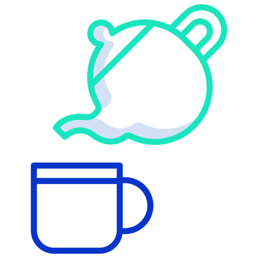 Teapot Icongeek26 Outline Colour icon