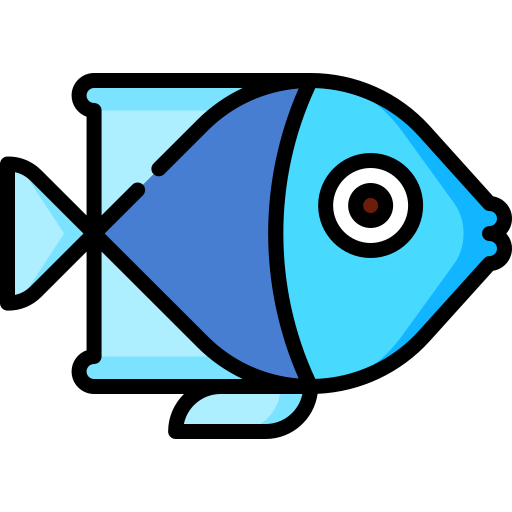 pescado Special Lineal color icono