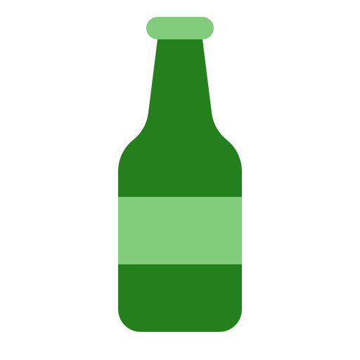 botella de vino Generic Flat icono