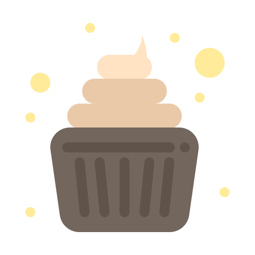 Cup cake Flatart Icons Flat icon