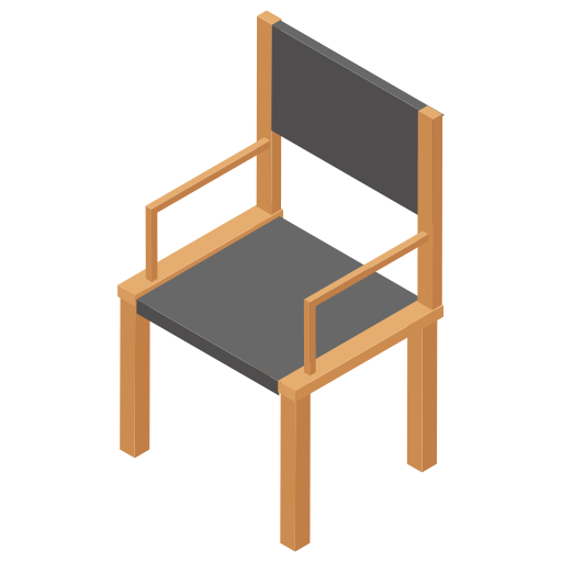 stoel Generic Isometric icoon