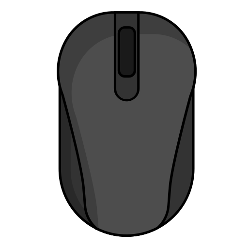 コンピューターのマウス Generic Outline Color icon
