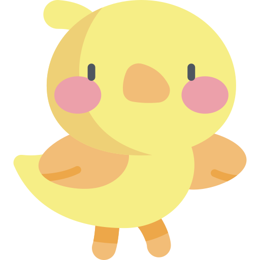 Chick Kawaii Flat icon