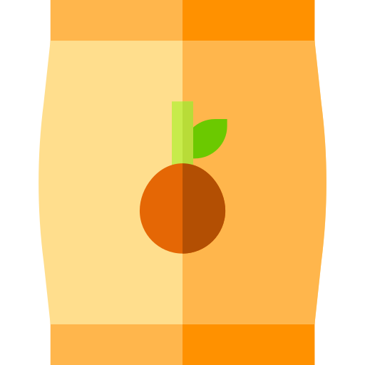 torba na nasiona Basic Straight Flat ikona
