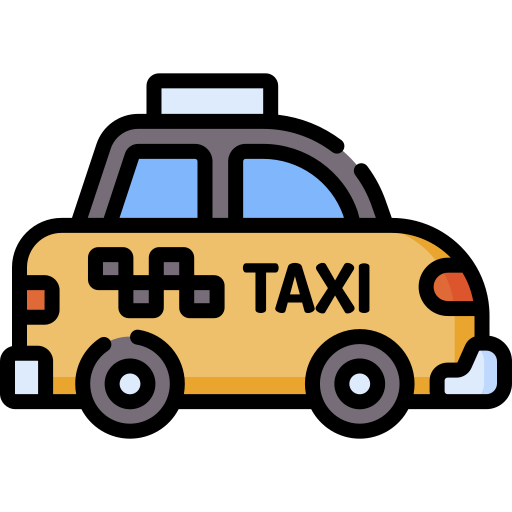 taxi Special Lineal color icono