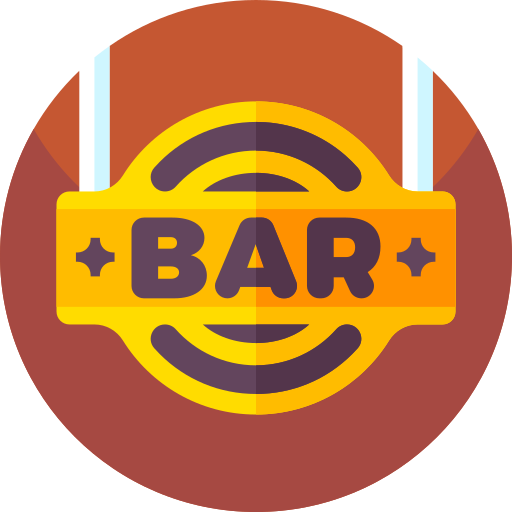 bar Geometric Flat Circular Flat icono