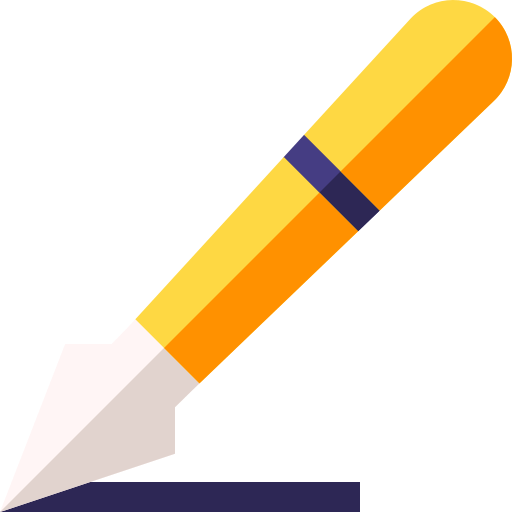 Pen Basic Straight Flat icon