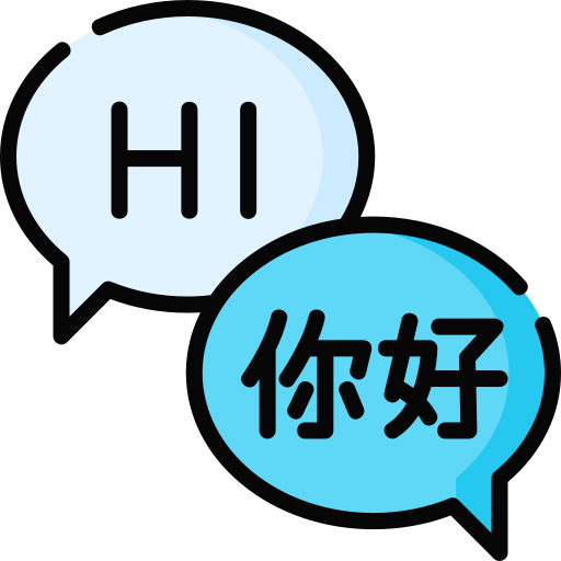 traductor Special Lineal color icono