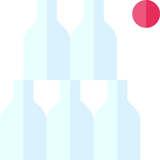 Bottles Basic Straight Flat icon