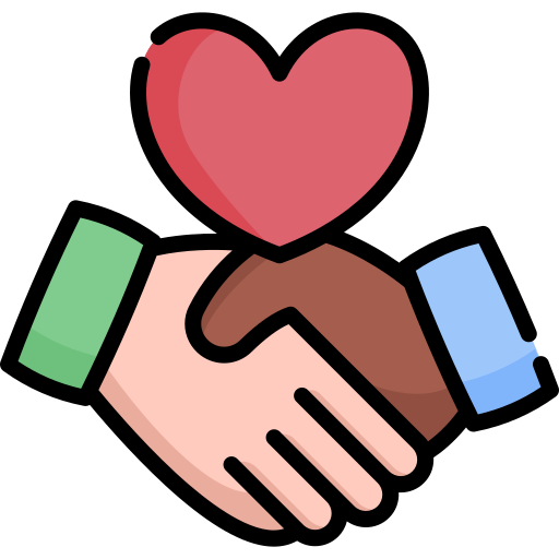 partnerski uścisk dłoni Special Lineal color ikona