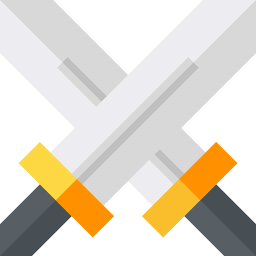espadas Basic Straight Flat icono