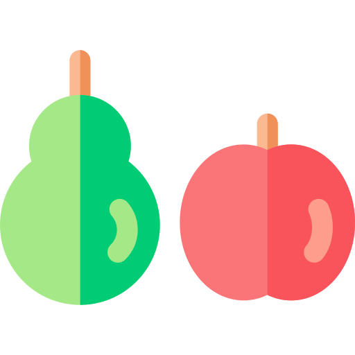 fruta Basic Rounded Flat icono