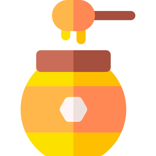 Honey Basic Rounded Flat icon