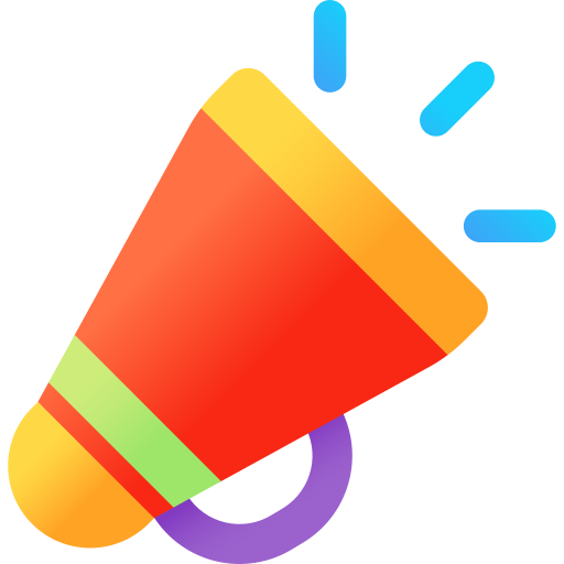 스피커 3D Color icon