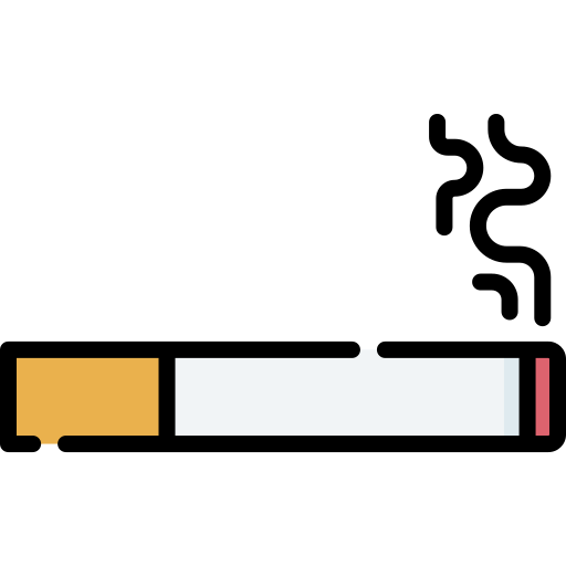 fumar Special Lineal color icono