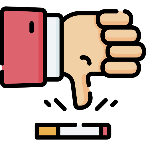 dejar de fumar Special Lineal color icono