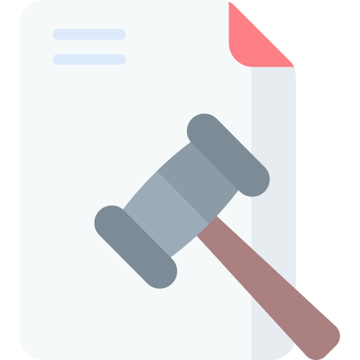 documento legal Special Flat icono