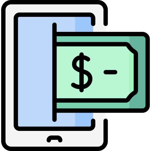 bankowość mobilna Special Lineal color ikona