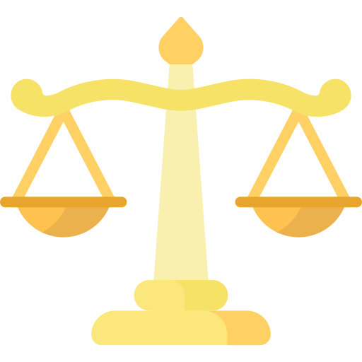 Justice scale Special Flat icon